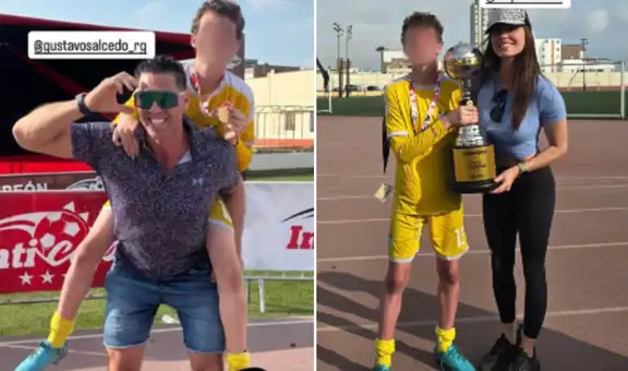 Maju Mantilla y Gustavo Salcedo celebran logro de su hijo con emotivos mensajes: "Siempre orgullosa de ti"