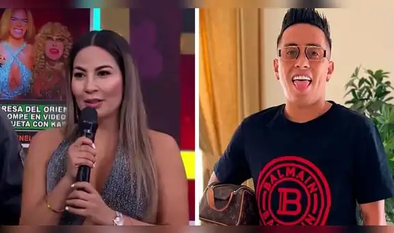Pamela López asegura que no tendría problema en coincidir con Christian Cueva en el escenario: “Trabajo es trabajo”
