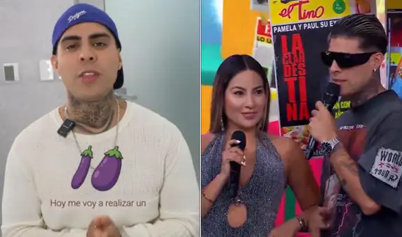 Paul Michael, novio de Pamela López, habla por primera vez tras intervención quirúrgica “No me dolió nada”