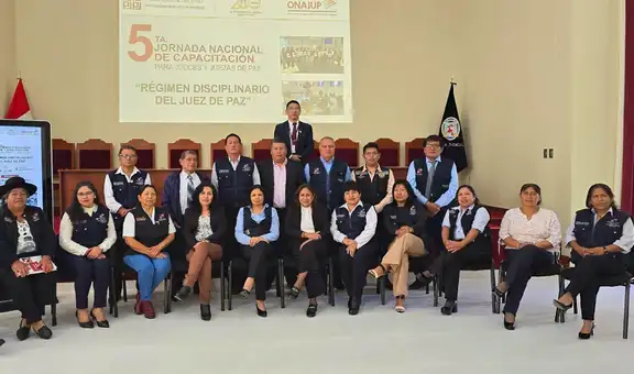 Corte Superior de Justicia de Moquegua desarrolla la V Jornada Nacional de Capacitación de Jueces y Juezas de Paz