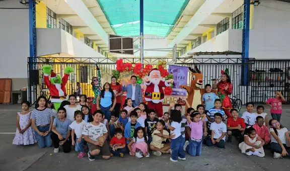 Hijos e hijas de los servidores judiciales participaron de chocolatada navideña