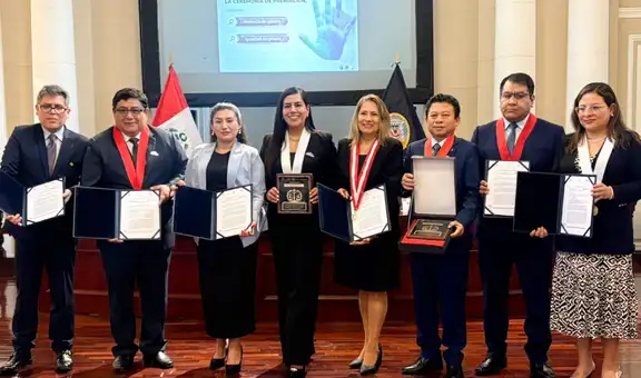 Presidente de la Corte de Sullana recibe reconocimiento por Buena Práctica en Resoluciones Judiciales con Enfoque de Género