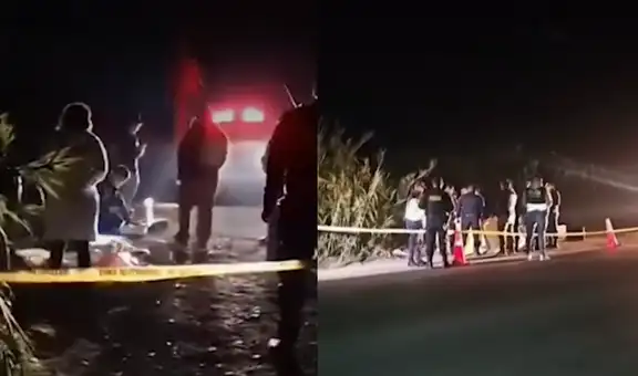 Encuentran cuerpo de una joven de 25 años acribillada a balazos en la Panamericana Norte en Huaura