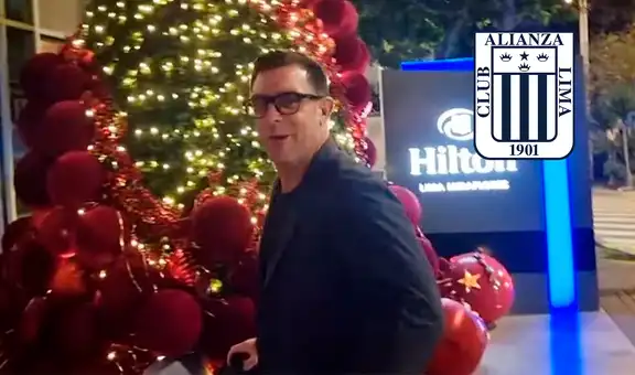 Pablo Guede dejó sus primeras palabras tras llegar al Perú para dirigir a Alianza Lima: "Es un placer"