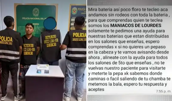 Con mensajes y videos de armas, adolescentes extorsionan a sus profesores buscando aprobar el año escolar en VMT
