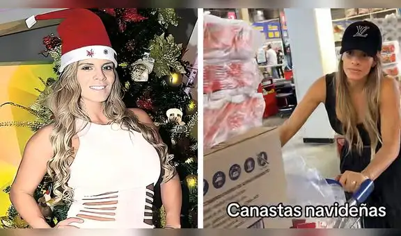 Alejandra Baigorria sorprende con enormes compras para las canastas navideñas de sus trabajadores: “Me encanta”