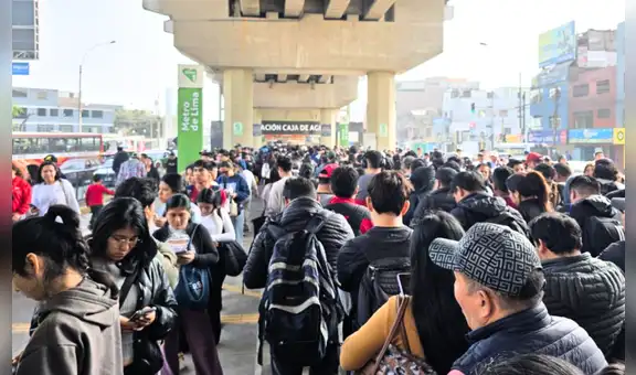 Línea 1 del Metro de Lima asegura que reventa de pasajes por 'salderos' en sus estaciones es responsabilidad de la PNP: "Fuera de nuestras competencias"