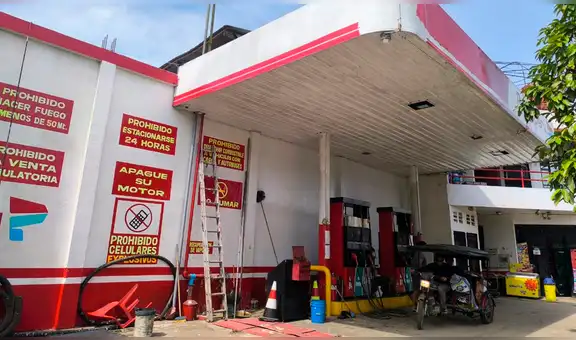 Asaltan grifo Serpetcom en Iquitos: delincuentes armados encañonan a trabajador y se llevan las ganancias del día