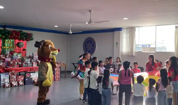 Corte de Piura comparte espíritu navideño con sus integrantes más pequeños
