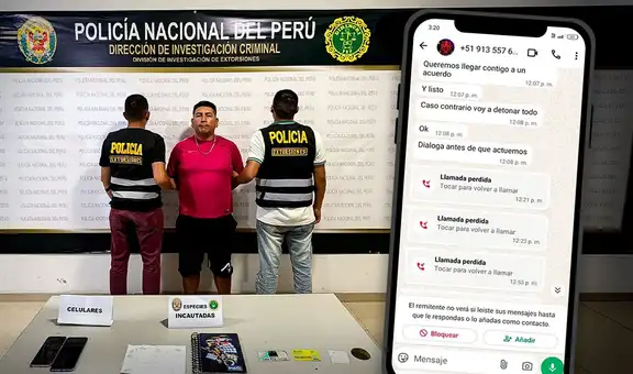 Alias Coco extorsionaba desde un número de celular registrado a nombre de otras 3 personas