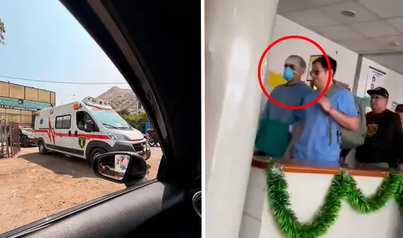 Martín Vizcarra es trasladado desde Barbadillo al hospital de Ate por descompensación