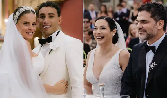 Alejandra Baigorria & Said Palao, Natalia Salas & Sergio Coloma y las bodas más espectaculares de la farándula peruana 2025