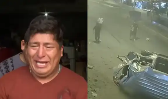 Hijo de pareja fallecida en accidente en Jicamarca revela que estaba en llamada con ellos cuando escuchó el choque: "Nadie hablaba; me quedé en shock"