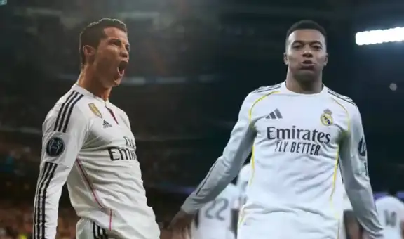 Kylian Mbappé igualó el récord de Cristiano Ronaldo: marcó gol de penal y celebró con el 'Siuuu'