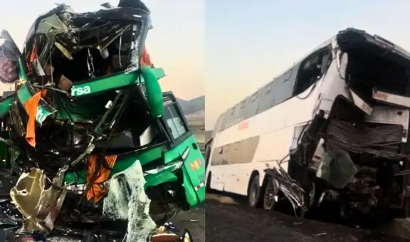 Trágico accidente en la Panamericana Norte: choque entre buses interprovinciales deja 28 heridos en Áncash