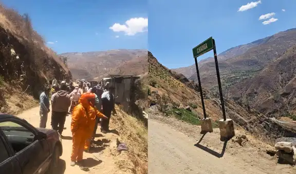 Bus que se dirigía a una chocolatada cae a abismo de 200 metros: 8 muertos y 7 heridos en Huancavelica