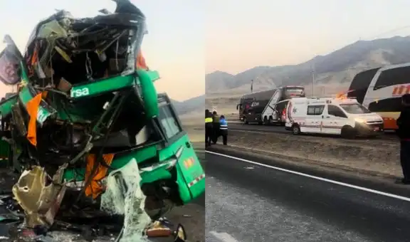 Trágico accidente en la Panamericana Norte: choque entre buses interprovinciales deja 28 heridos en Áncash
