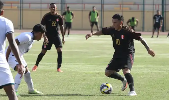 Con goles de Bassco Soyer y Piero Magallanes, Perú venció a Bolivia en su último amistoso del año