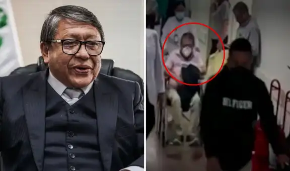 Con mascarilla y en silla de ruedas: video inédito de la fuga de Ciro Castillo tras orden de detención preliminar