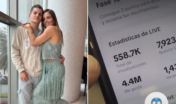 Hermano de Alejandra Baigorria muestra cuánto dinero ganó en donaciones de Tiktok tras 12 horas de transmisión en vivo