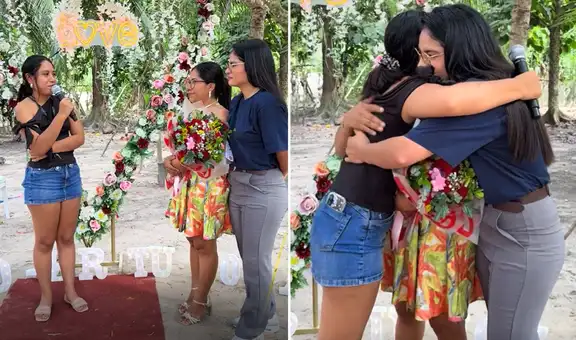 Hija de tiktoker Lis Padilla conmueve con mensaje tras declaración de amor de la novia de su madre: "Quiero que las dos sean muy felices"