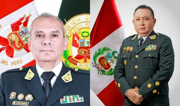 Cesan al número dos y tres del Alto Mando Policial