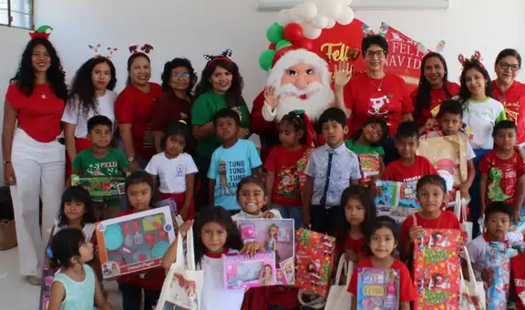 Corte Superior de Piura compartió con niñas y niños de los Ejidos Huán