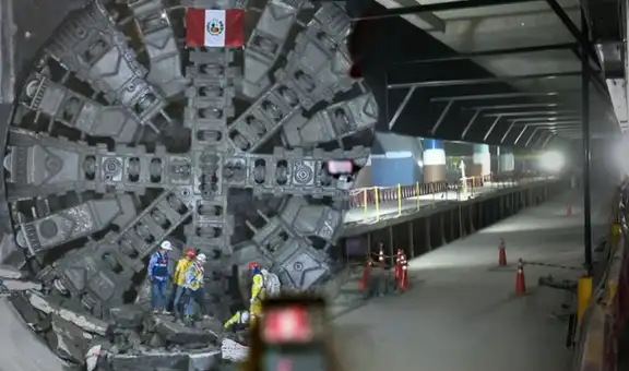 Así va el avance de la tuneladora Delia de la Línea 2 del Metro, que atravesará 13 distritos de Lima: obra estará lista en 2027