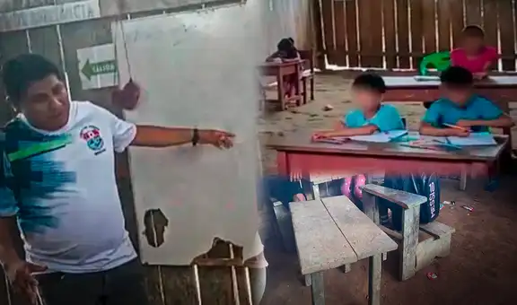 Niños de Condorcanqui, Amazonas estudian en colegios que se caen a pedazos y no hay respuesta para 2026