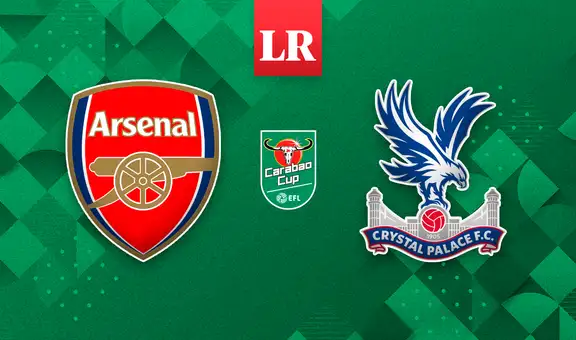 ¿Dónde ver Arsenal vs Crystal Palace EN VIVO por cuartos de final de la Carabao Cup 2025?
