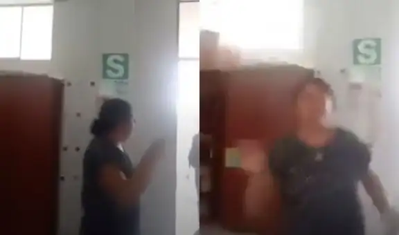 Clausura escolar termina en violento enfrentamiento entre docente y madre de familia en Huánuco