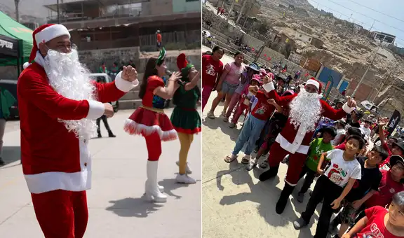 Papá Noel Motero: la campaña solidaria que recorrió Lima