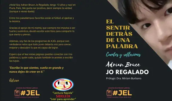 Jóven Piurano presentará su libro en el XVII congreso literario en el país de Guatemala