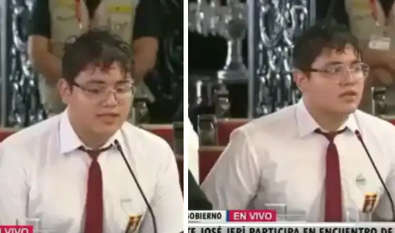 Escolar increpa a José Jerí por incremento de embarazo en adolescentes: "Es injusto vivir con esta realidad"