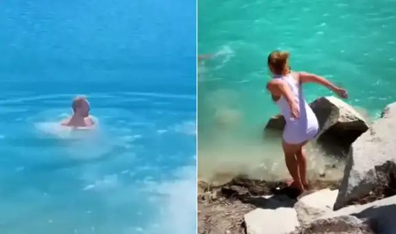 Turistas incumplen restricciones en el Huascarán y se bañan en las lagunas protegidas del Parque Nacional en Áncash