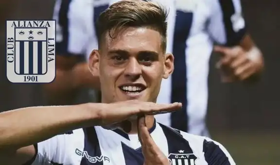 Federico Guirotti a un paso de Alianza Lima: el delantero argentino llegó a un acuerdo con los blanquiazules