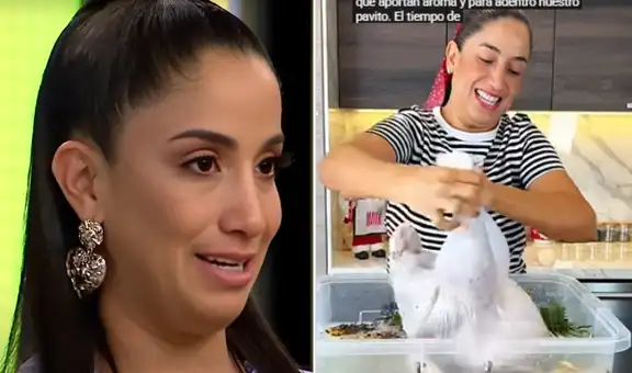 Nelly Rossinelli aclara paso importante de su receta navideña y usuarios reaccionan: "Si mi pavo sale salado, es tu culpa"