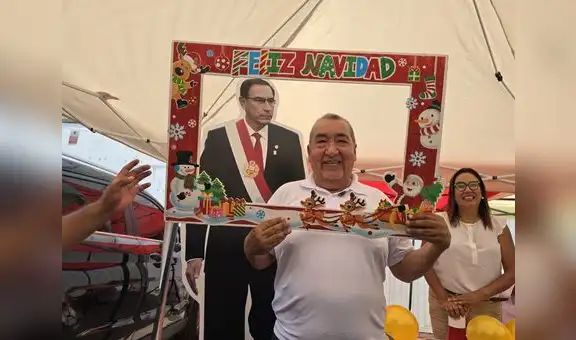Mario Vizcarra visitó a su hermano durante chocolatada que organizó el exmandatario al exterior del penal de Barbadillo