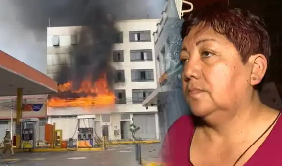 Vecinos del edificio que se incendió en el Rímac temen que sus casas se derrumben: "Las paredes están cediendo"