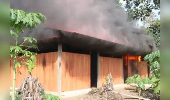 Amazonas: Mafia de minería ilegal ataca e incendia puesto de control socioambiental