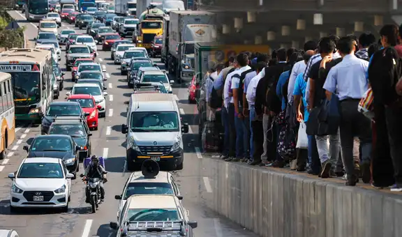 Entre las peores del mundo: Lima desciende en el ranking global y queda como la tercera con el transporte más deficiente de Latinoamérica