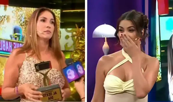 Laura Spoya responde a Tilsa Lozano tras propuesta de compartir el premio a 'Ruptura del año': "Yo no me tengo que sentar a contar mis intimidades"