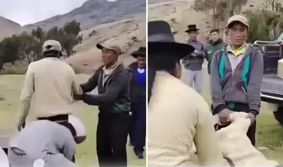 Pobladores castigaron a chicotazos a regidor por incumplir con chocolatada navideña en Huancavelica: "Por falta de panetones y juguetes"