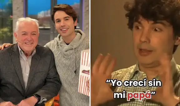 Bruno Pinasco confiesa lo difícil que fue vivir el proceso de divorcio de sus padres: "(Rulito) Venía una vez por semana a visitarnos"