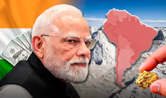 India y su deseo de invertir en este país de América Latina en proyectos de exploración de metales como cobre, oro y litio