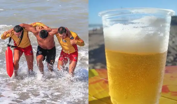 Más de 50 personas rescatadas en playas de Lima previo al Año Nuevo: consumo de alcohol entre las principales causas