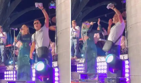 Pamela López ironiza en evento por la deuda de S/80.000 de Christian Cueva: “Justo para pagar a mi madrecita”