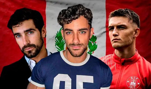 Austin Palao, Diego Rodriguez y Oliver Sonne son elegidos entre los 100 rostros más bellos del mundo 2025