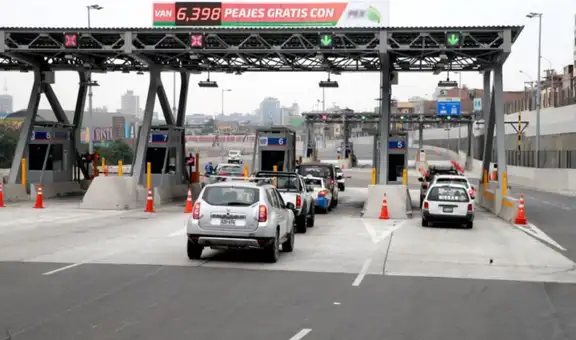 Peajes gratis en Lima: conoce cuáles son y las rutas que no cobran tarifa este fin de semana largo