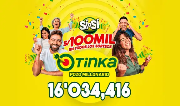 Sorteo de La Tinka HOY miércoles 31 de diciembre de 2025: premios, jugada ganadora y Pozo Millonario